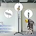 Three in One Electric Drywall Lift, 10 ft Max Height Sheetrock Lift, 110 LBS Weight Capacity Drywall Panel Lifter, Hoist Jack Tool with Electric Hammer bracket, Level bracket Lockable Wheels
