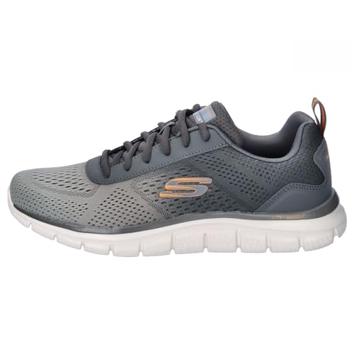 Image of Skechers Men's Equalizer 5.0 Trail Soux Sneaker, Olive green mesh synthetic, 39