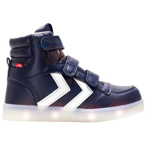 Botín hummel Stadil Flash Jr con luces divertidas y ajuste seguro infantil