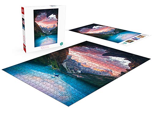 Buffalo Games - Follow Your Heart - 500 Piece Jigsaw Puzzle Blue,Brown,Orange,Pink, 21.25"L X 15"W #TOP3