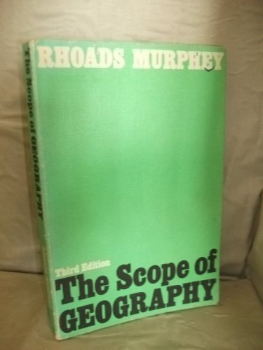 The Scope of Geography 0416334105 Book Cover