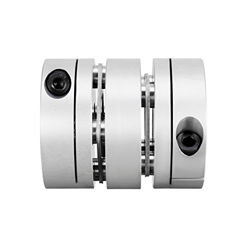 Accouplement à membrane 12mmx12mm pour arbre de moteur pas à pas CNC Sourcingmap