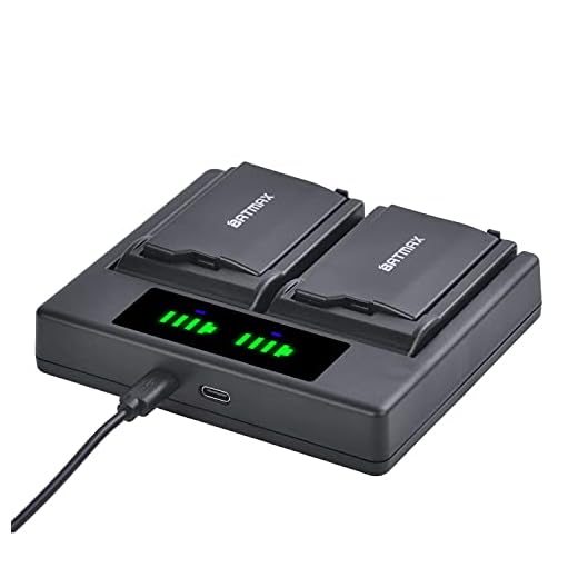 Batmax 2Pcs PSP-2000 Battery + LED Dual USB Charger with Type C Port for Sony PSP 2000 PSP 3000 PSP-2001 PSP-3001 PSP-3004 PSP-S110 PSP Lite PSP Slim Console