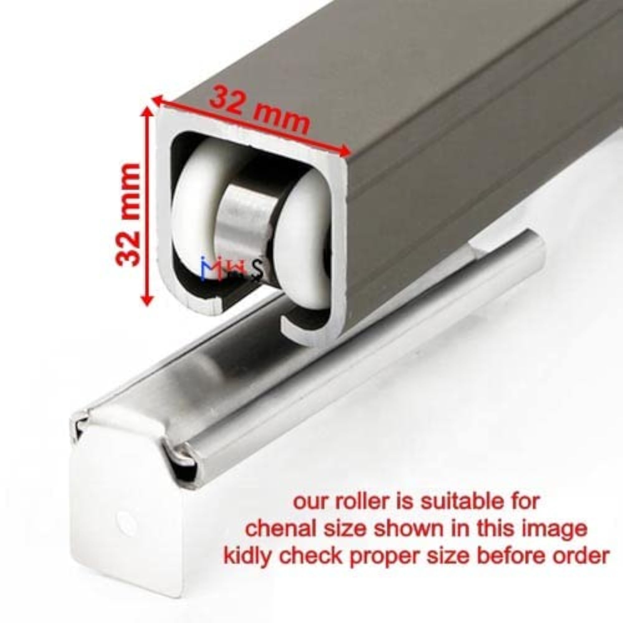 Heavy-Duty Stainless Steel Sliding Door Roller Wheels