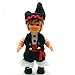 Folk Artesanía Muñeca Regional colección de 15 cm con Vestido típico Asturiano Asturias España.