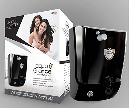 RO Water Purifier Aqua Glance Black Cabinet/Body 10 Liter Storage (CABINET ONLY)-picture-11
