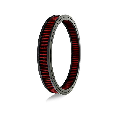 Demotor Performance 9"X 2" Chrome Breather Washable Air Filter Cleaner Reusable For Chevy #TOP4