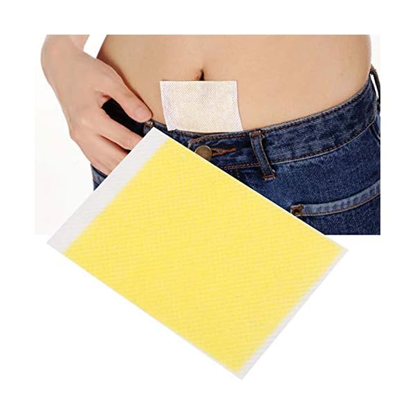 Hibana Patch, 10Pcs Tighten Stickers, Natural Waist Patches, Waist Burning Stickers, Breathable For Tinted Moisturizers Tinted-Facial-Moisturizers Easy To Use Tighten Patches