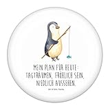 Mr. & Mrs. Panda - 50mm Button Pinguin Angler - Maße 50mm x 50mm x 3mm - Die erfolgreiche Marke Mr. & Mrs. Panda steht für besondere Qualität, Kundenservice und Einzigartigkeit.