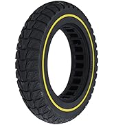 BuyWeek Electric Scooter Tyre for KUGOO M4, 10 x 2 Inch E Scooter Solid Tyres Non-Slip E Scooter Wa...