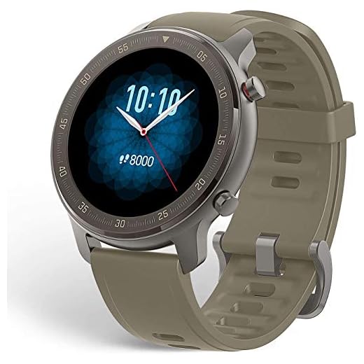 Amazfit GTR 47 mm Smartwatch sportklocka 5 ATM vattentät med GPS, stegräknare, sömnskärm, 12 sportlägen, titan