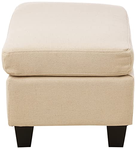 Christopher Knight Home Rosella Fabric Ottoman, Linen #TOP25