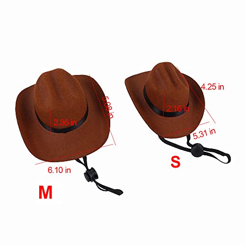 Disfraz de vaquero para perro pequeño 2 piezas miniatura 3