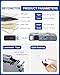 Tze-2312PK Work with Brother P Touch Refill Tape PTH100 H110 D210 Label Maker Tape 12mm 0.47 Laminated White TZe-231 TZ-231 Compatible for Brother Cube H103w 1180 1280 1890 2040,Black on White 26.2ft