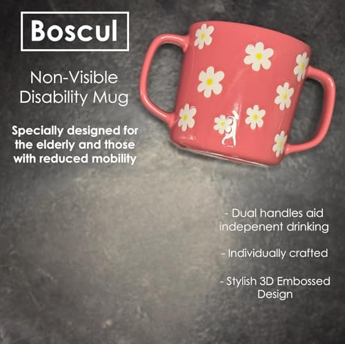 Mug à deux anses Dignity 400 ml ergonomique avec double poignée - 4