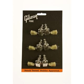 Gibson Gear PMMH-010 Mécaniques vintage avec boutons pearloid Nickel - Les Beatles, Paul McCartney, John Lennon, RIngo Starr, George Harrison Gibson Gear PMMH-010 Mécaniques vintage avec boutons pearloid Nickel – Image 7