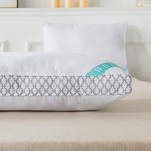 Almohada poliéster King con cubierta de algodón transpirable miniatura 5