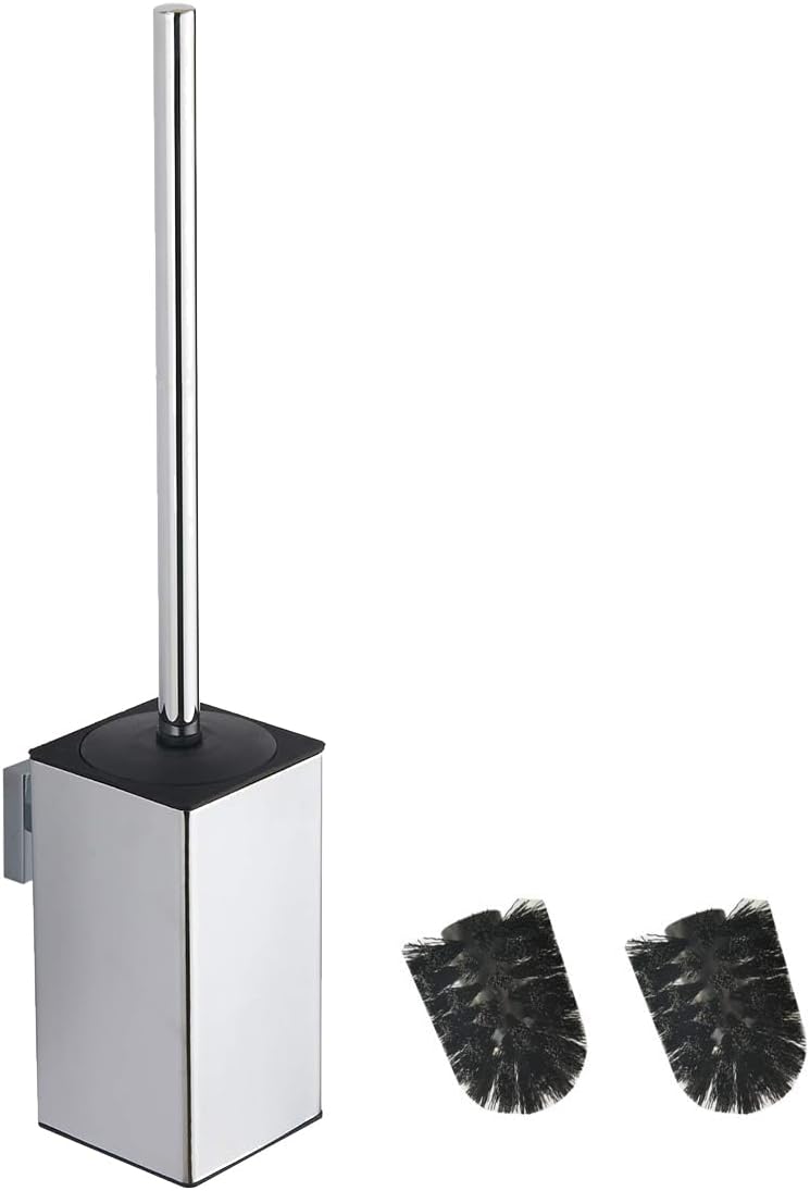 – BGL 304 Stainless Steel Wall-Mounted Square Toilet Brush Holder (chrome)