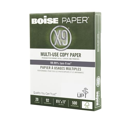 Boise® X-9® Multi-Use Print & Copy Paper, Letter Size (8 1/2