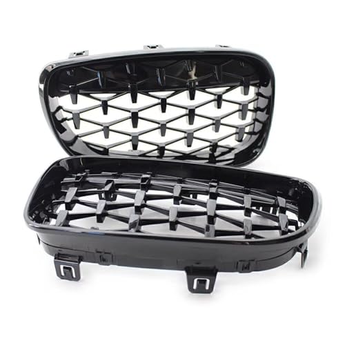Calandre BMW E81 E87 E82 E88 remplacer grilles usées par calandre double lamelle noir chrome - 6