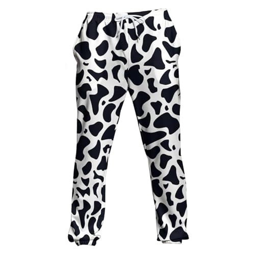 Jogging survêtement pantalon casual stretch blanc pour homme taille élastique confortable