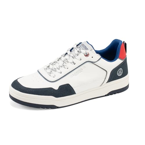 LEOSS ORIGINAL Zapatillas Casuales Hombre Zapatos Urbanos de Cuero Sintético Calzado Cómodo con Cordones para Desplazamiento Diario (Azul Oscuro, 40 EU, MLE250486-3) LEOSS ORIGINAL Zapatillas Casuales Hombre Zapatos Urbanos de Cuero Sintético Calzado Cómodo con Cordones para Desplazamiento Diario (Azul Oscuro, 40 EU, MLE250486-3)