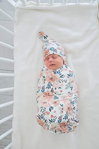 Copper Pearl Large Premium Knit Baby Swaddle Receiving Blanket | Copper Pearl Large Premium Knit Baby Swaddle Receiving Blanket - Image 6