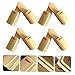 Toddmomy 8pcs Allegro for Boys and Girls Bamboo Kuaiban Traditional Chinese Hand for Stage Practice