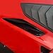 ECOTRIC Rear Upper Quarter Panel Scoops Vents Compatible with 2015-2019 C7 Corvette C7 Z06