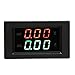 Ampere Meter, YB4835VA DC0~100V 20A Dual Display Integrated Voltage Ampere Meter Used to Monitor The Voltage of The Battery