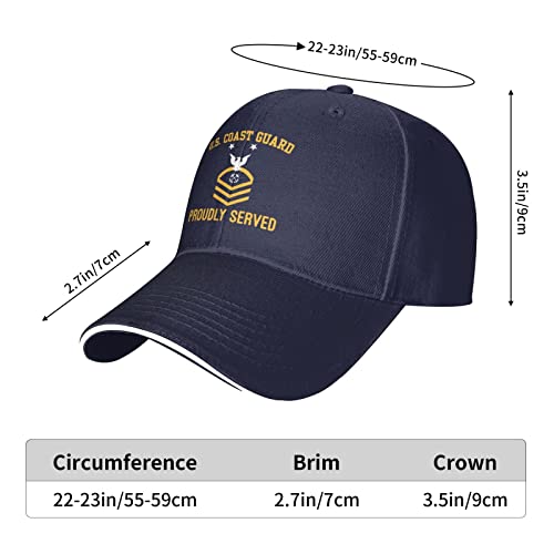 Gorra ajustable unisex estilo béisbol azul marino miniatura 6