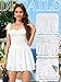 Kefiyis Kurze Hose Damen Weites Bein Shorts mit Taschen Kordelzug Paperbag Elastisch Waist Locker Sommer Strandshorts mit Innenhose Baggy Casual Hosenrock Skort