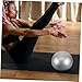 GOOHOCHY Yoga Training Ball 25cm Small Ball Soft PVC Material Perfect for Balance and Stability Exercises