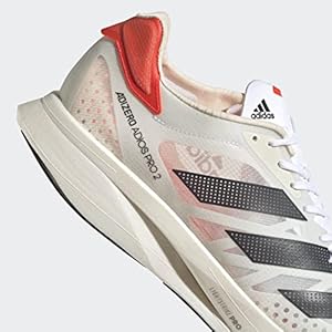 adidas Tênis de corrida masculino Adizero Adios Pro 2 - Off White