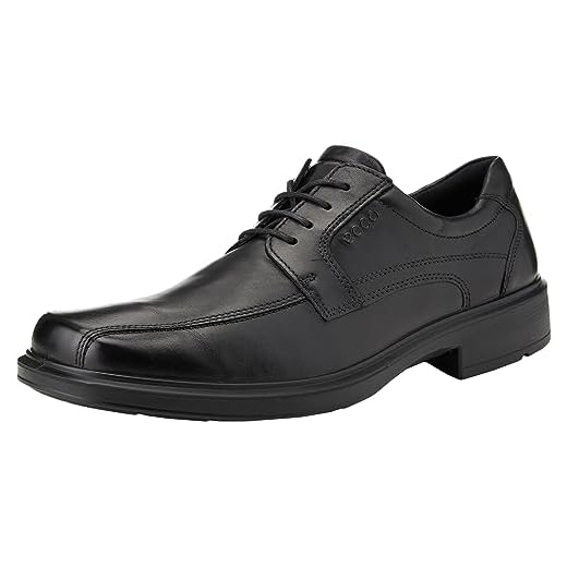 ECCO Men's Helsinki Oxford,Black,45 EU (US Men's 11-11.5 M)