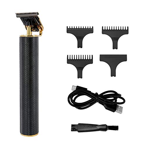 Haarschneider,Trim Rasierer, Electric Pro t Outliner Kabelloser T-Klingen-Trimmer Haarschneidemaschine Profi 0mm Haartrimmer, Konturenschneider