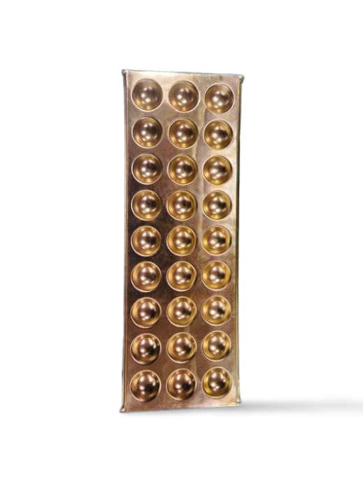 YRK Brass Karthika Deepam with 27 Diyas Plate | Saal Diya | Saal Patti (27 Diya), Religious-image-28