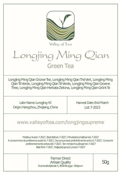Valley of Tea Longjing Dragon Well Green Tea