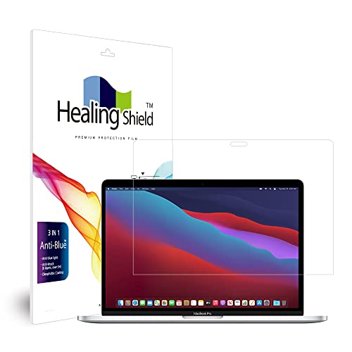 Muellery Healingshield �X�L���V�[���t���ی�t�B���� Screen Protector Eye Protection Anti UV Blue Ray Film Compatible with 2020 Apple MacBook P