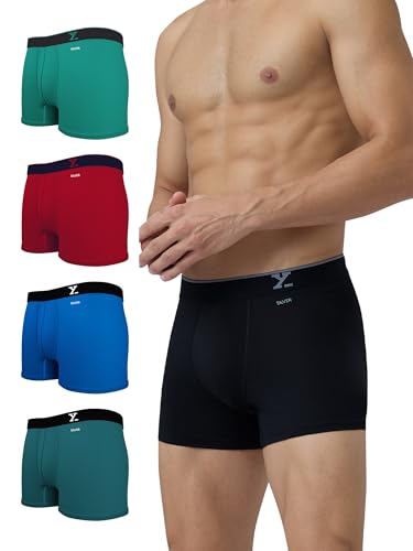 Image of XYXX Men's Aero Super Combed Cotton Regular Fit Solid Antibacterial Trunk