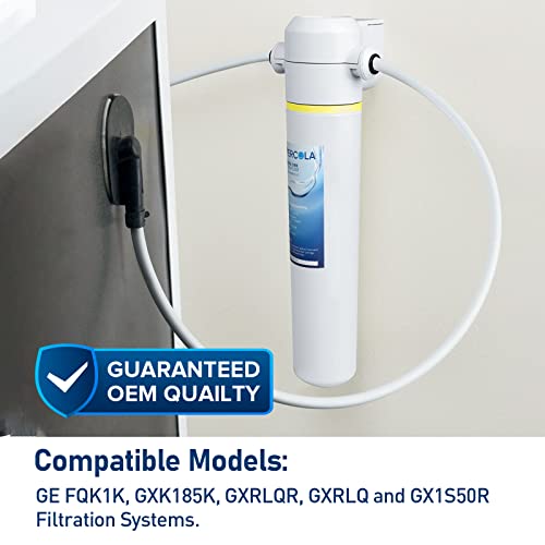 Percola Fqk1K Under Sink Water Filter, Replacement For Single Stage Under Counter Filtration System Ge Fqk1K, 1320 Gallons (2 Pack) #TOP1