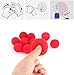 Produktbild 10pcs Magic Sponge Ball Set, 4,5 cm/1,77 Zoll Red Sponge Softball Nahaufnahme Magic Street Classic Comedy Trick Requisiten Soft Red Sponge Balls