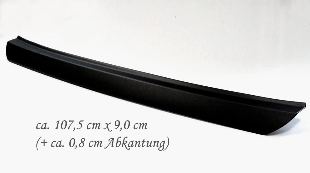 RGM - Protector de borde de carga ABS negro compatible con Nissan Qashqai 3ª generación tipo J12 a partir de 02.2021 RBP1362
