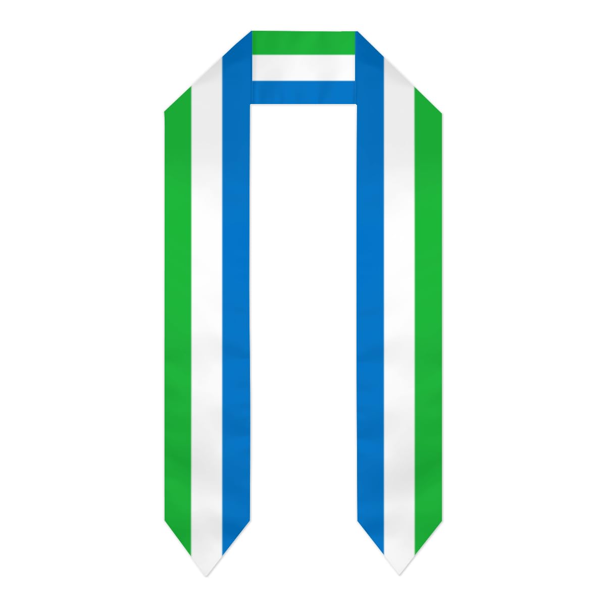 Sierra Leone Sierra Leonean Flag Graduation Stole Graduation Shawl Graduation Sash 2026 International Graduate Shawls Scarf with National Flag 72 Inch