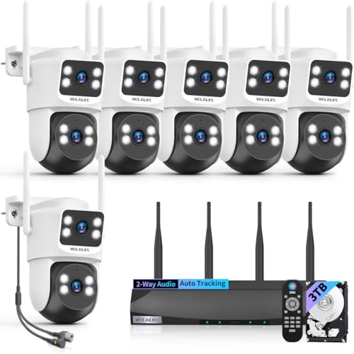 Wireless Outdoor 4MP PTZ Security Camera System