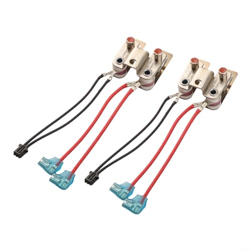 Controlador de sensor de presión combinado KSD105A 250V interruptor de temperatura para ollas a presión eléctricas y ollas para una gestión precisa de la presión de cocción (2 piezas)