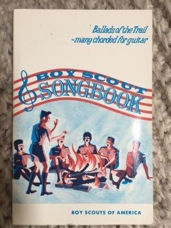 Paperback Boy Scout Song Book: Ballads of the Trail- many chorded For Guitar Book