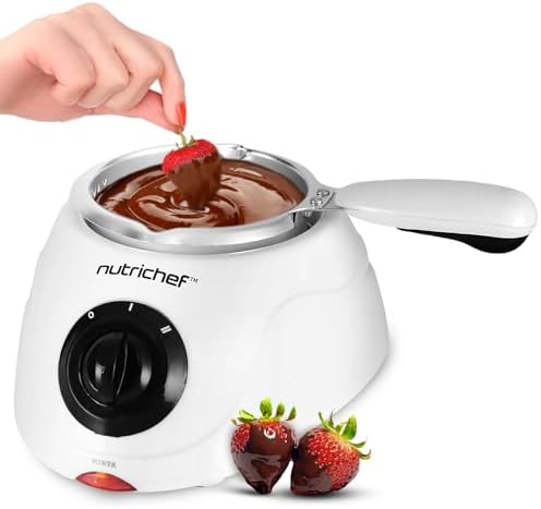 Conjunto de fondue de aquecimento para derretimento de chocolate ...
