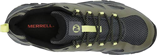 Merrell Merrell mens Moab Edge 2 Hiking Shoe, Olive Drab, 8 US