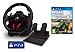 Produktbild PS4 PS5 Lenkrad und Pedale [Neues Modell] Wireless Kabelloses Offiziell Sony lizensiert + Farming Simulator 19 PS4 / Landwirtschafts Simulator 19 PS4